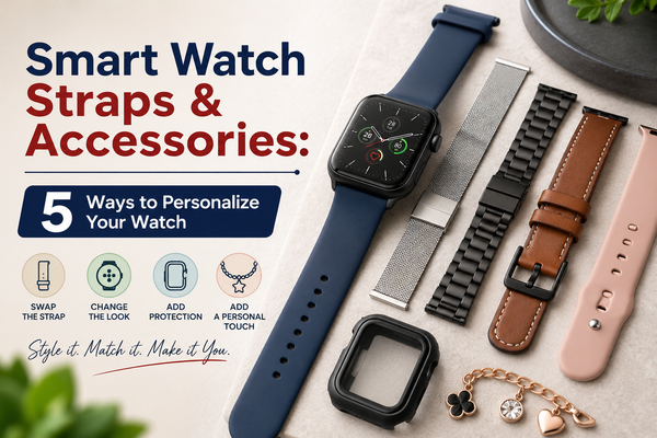 Smart Watch Straps &amp; Accessories: 5 Ways to Personalize Your Watch