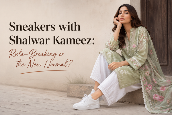 Sneakers with Shalwar Kameez: Rule-Breaking or the New Normal?