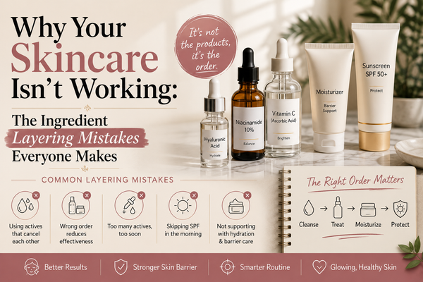 Why Your Skincare Isn't Working: The Ingredient Layering Mistakes Everyone Makes