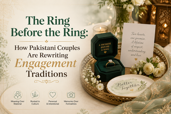 The Ring Before the Ring: How Pakistani Couples Are Rewriting Engagement Traditions