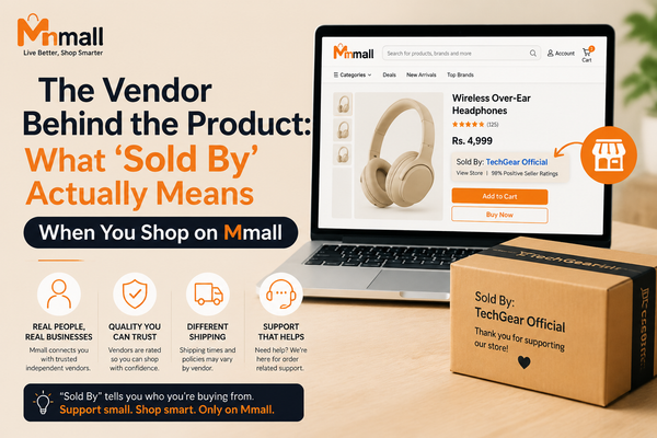 The Vendor Behind the Product: What "Sold By" Actually Means When You Shop on Mmall