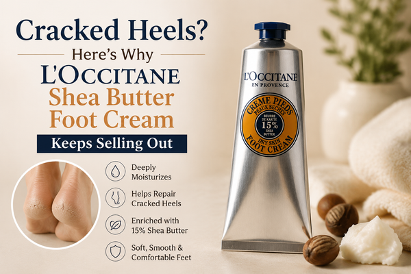 Cracked Heels? Here's Why L'Occitane Shea Butter Foot Cream Keeps Selling Out
