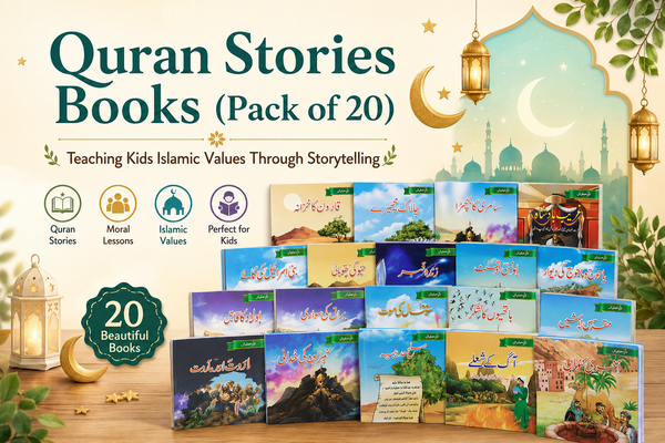 Quran Stories Books (Pack of 20): Teaching Kids Islamic Values Through Storytelling