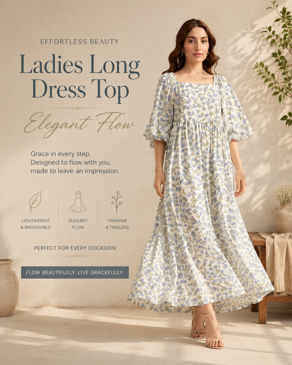 Printed Maxi Dress: The Feminine Silhouette Trending for Everyday and Special Occasions