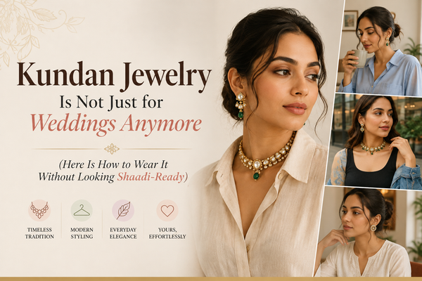 Kundan Jewelry Is Not Just for Weddings Anymore