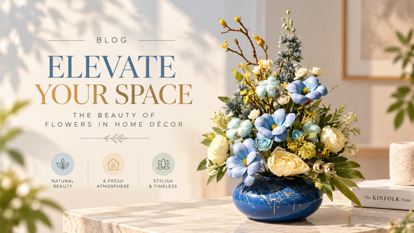 Premium Flower Arrangement with Vase: A Ready-to-Display Gift