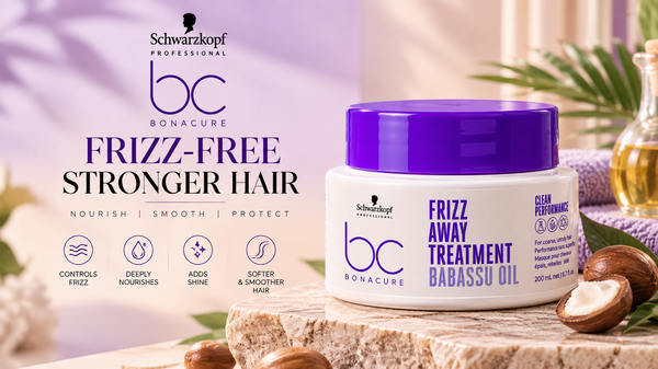 Schwarzkopf Bonacure Frizz Away Treatment: Smooth Unruly Hair