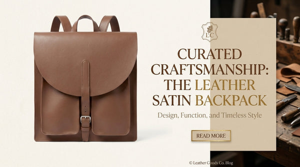 Trail Bagpack Brown: A Structured Faux Leather Backpack for Daily Use