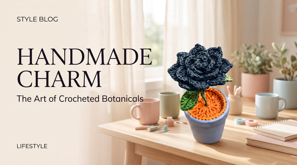 Crochet Rose Pot: A Handmade Bloom That Never Needs Watering