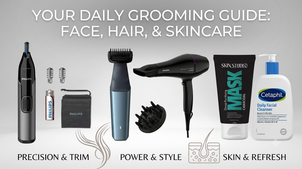 Men's Grooming 101: The Complete Guide to Trimmers, Groomers &amp; Skincare for Him