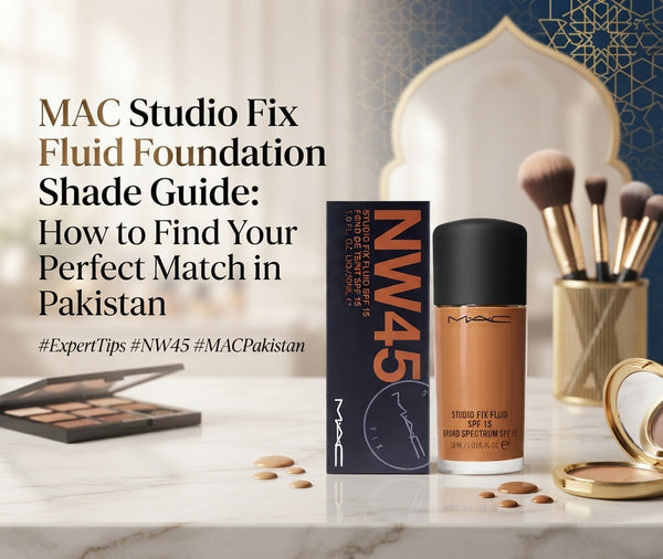MAC Studio Fix Fluid Foundation Shade Guide: How to Find Your Perfect Match in Pakistan