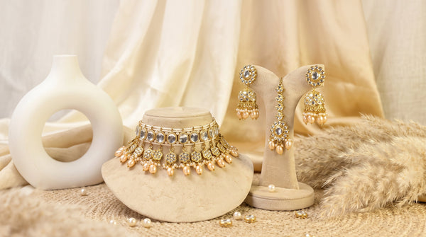 Royal Jharokha Kundan Necklace: Palace Arches Meet Bridal Glam