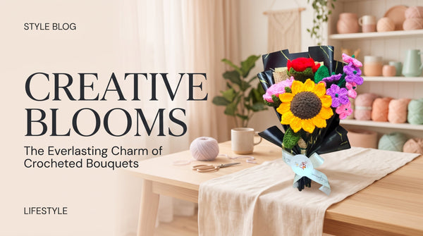 Rosy Remembrance: A Crochet Bouquet Built for Cherished Memories