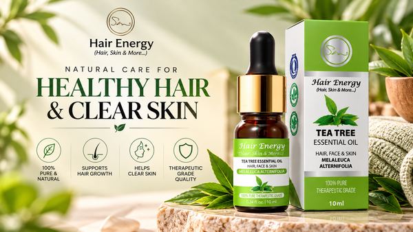 Tea Tree Essential Oil: One Bottle for Skin, Scalp and Aromatherapy
