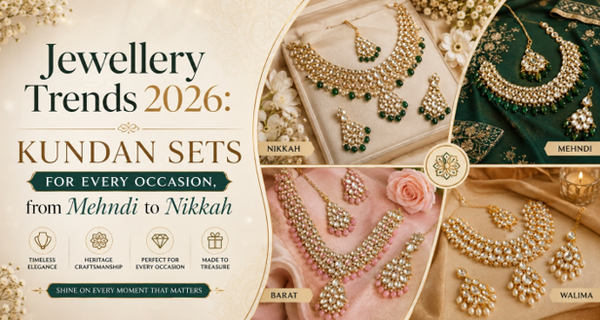 Jewellery Trends 2026: Kundan Sets for Every Occasion, from Mehndi to Nikkah