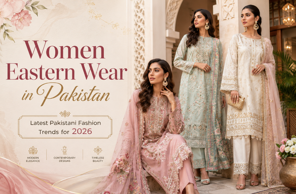 Women Eastern Wear in Pakistan: Latest Pakistani Fashion Trends for 2026