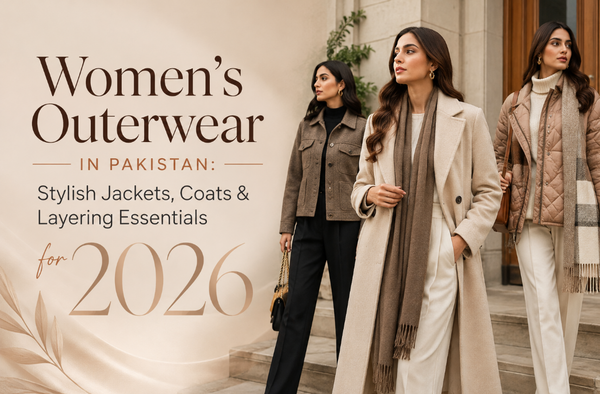 Women’s Outerwear in Pakistan: Stylish Jackets, Coats &amp; Layering Essentials for 2026