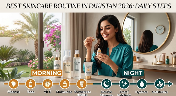 Best Skincare Routine in Pakistan 2026: Daily Steps for Healthy, Glowing Skin