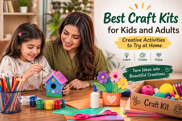 Best Craft Kits for Kids and Adults: Creative Activities to Try at Home