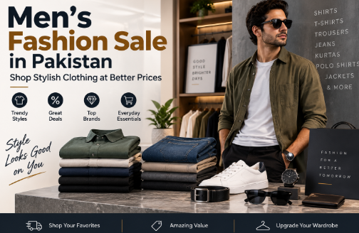 Men's Fashion Sale in Pakistan: Shop Stylish Clothing at Better Prices