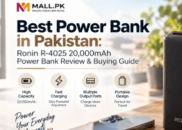 Best Power Bank in Pakistan: Ronin R-4025 20,000mAh Power Bank Review &amp; Buying Guide