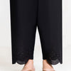Chikan Kari Shalwar Black