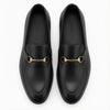 Sku:4001-Black Cow Leather Formal Loafer Style