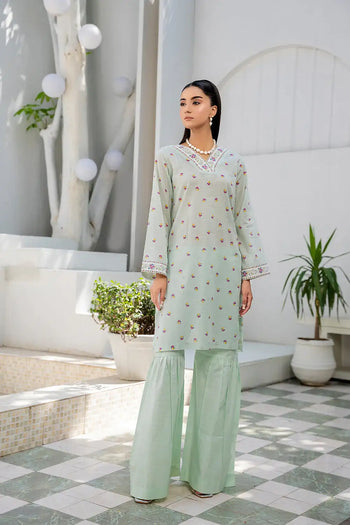 Safwa | Color Breeze – 2PC Unstitched Suit (OR-78) - Mmall