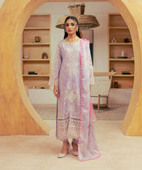 3PC - Embroidered Cambric Suit - Kross Kulture 