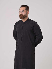 EMBROIDERED LINEN SUIT - Rabazka