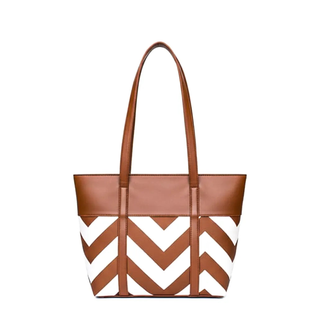 Canberra Brown women's handbag in brown by Bag X