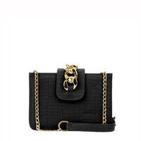 Kim Black women's handbag in black by Bag X