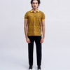 Men Contrast Polo