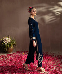 Embroidered Velvet Shirt - Kross Kulture 