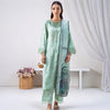 3Pc - Embroidered Silk Lawn Suit
