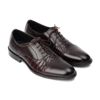 3007-Brown Oxford Soft Leather - DeVogue