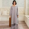2Pc - Embroidered Cotton Silk