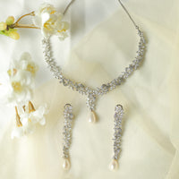Flower Necklace Set
