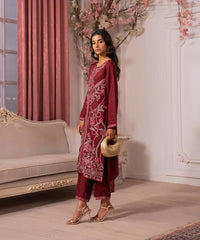 3PC - Embroidered Viscose Suit - Kross Kulture 