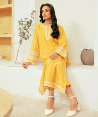 2PC - Embroidered Cotton Silk Suit - Kross Kulture 