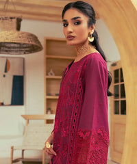 3PC - Embroidered Cambric Suit - Kross Kulture 