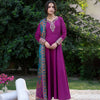 2Pc - Embroidered Raw Silk