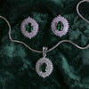 Green Glamour Pendant Set
