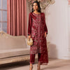 3Pc - Embroidered Viscose Suit