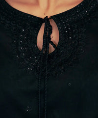 2PC - Embroidered Cambric Suit - Kross Kulture 