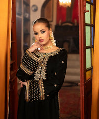 Embroidered Velvet Shirt - Kross Kulture 
