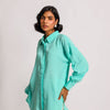 Women Oversize Button Down Shirt