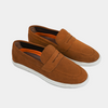 Leather Slip-On Loafers