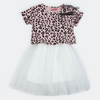 Leopard Print Tulle Frock