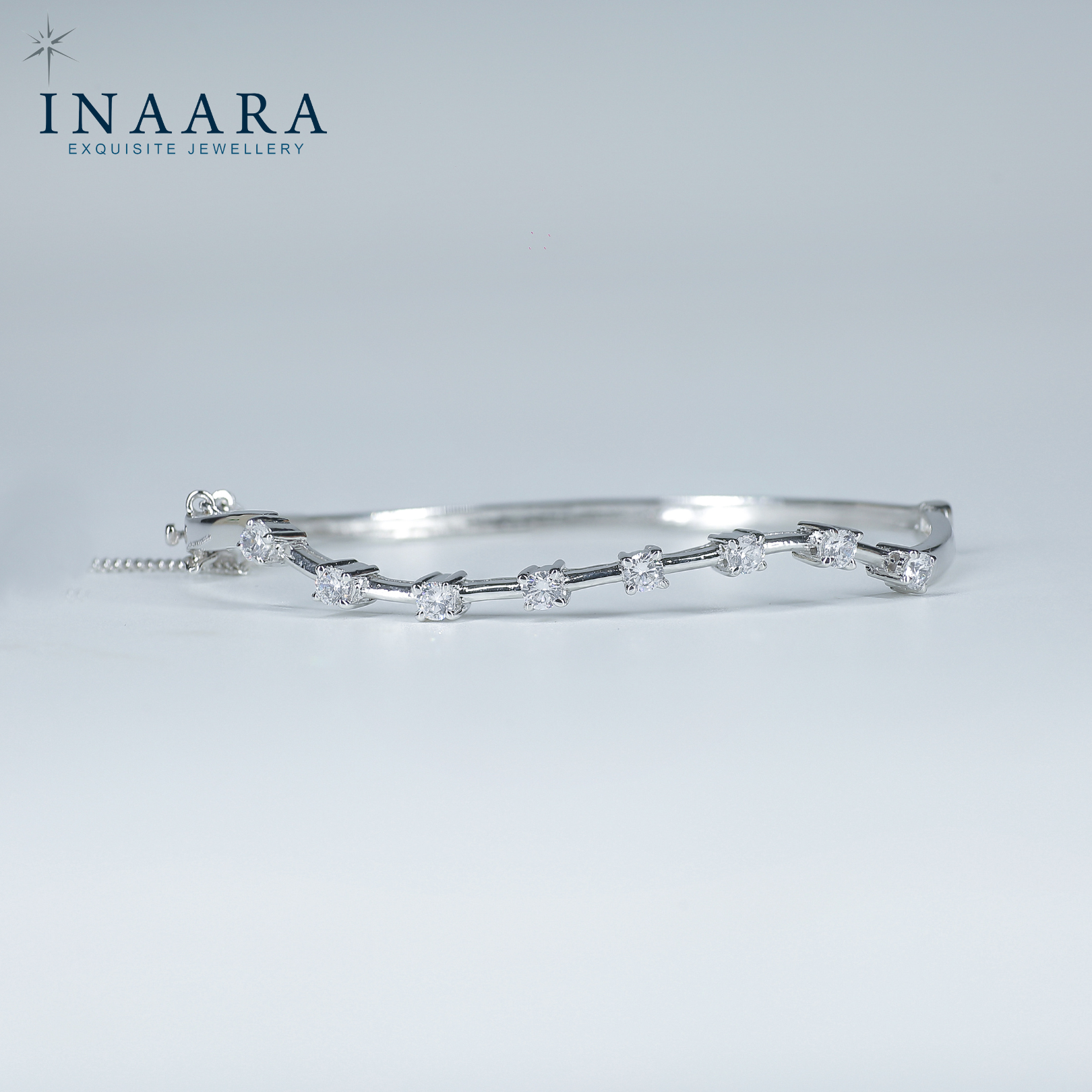 Curved Starlight Bangle